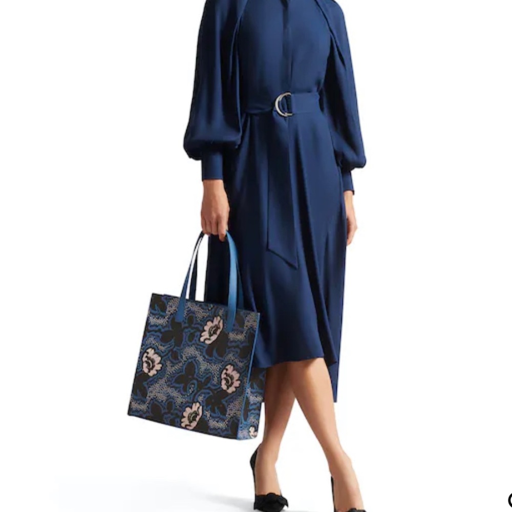 Ted Baker Dielcon Large Graphic Floral Tote